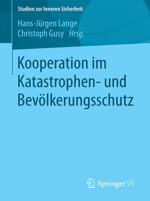 cover image of Kooperation im Katastrophen- und Bevölkerungsschutz
